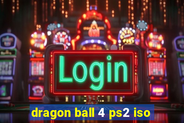 dragon ball 4 ps2 iso